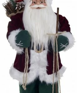 Χριστουγεννιάτικος Διακοσμητικός Άγιος Βασίλης Κόκκινο – Πράσινο 60 Εκ. (XMT-24185B)