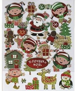 Christakopoulos Χριστουγεννιάτικα Αυτοκόλλητα 25×16 (4930)