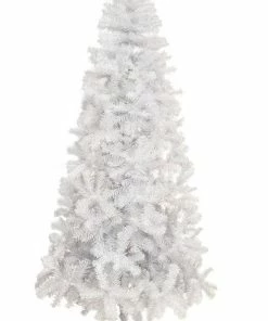Christakopoulos Χριστουγεννιάτικο Δέντρο Pvc Αlaska Λευκό 210 εκατοστών (78653-4)