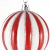 Epam Χριστουγεννιάτικη Μπάλα 8 εκ. Διάφανη Κόκκινη (GLB-25501)