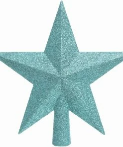 Epam Χριστουγεννιάτικο Αστέρι Κορυφή Γαλάζιο Με Glitter (04.TOP-G001LB)