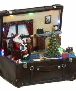 Epam Χριστουγεννιάτικο Διακοσμητικό Μπαούλο Με Μουσική (04.F-198332)