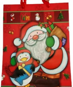 Epam Χριστουγεννιάτικη Σακούλα Μεσαία 26x32x10 (XBAG-M)