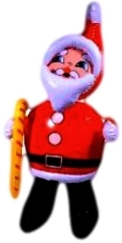 Χριστουγεννιατικος Αη Βασιλης Φουσκωτος 80 Εκατοστα (22-00466)