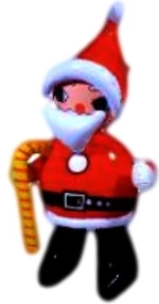 Χριστουγεννιατικος Αη Βασιλης Φουσκωτος 66 Εκατοστα (22-00465)