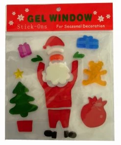 Χριστουγεννιατικα Αυτοκολλητα Για Παραθυρα (04.GEL/20X20)