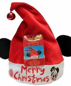 Χριστουγεννιατικος Mickey Σκουφος Τραγουδια + Κινηση 33 Εκ. (0109)