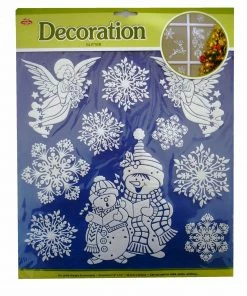 Χριστουγεννιατικα Αυτοκολλητα Τοιχου (04.WD-RDX8900)