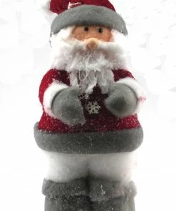 Χριστουγεννιατικος Λουτρινος Αγ.Βασιλης Και Χιονανθρωπος (04.TX13B-0069-70S)