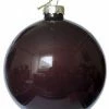 Χρiστουγεννιατικη Μπαλα 8 Εκατοστα Γυαλινη Καφε (04.GLB-3038-8)