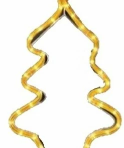 Χριστουγεννιάτικο Περίγραμμα Δέντρο 1 Μέτρου Κίτρινο (XLTUBE-CMF1Y)